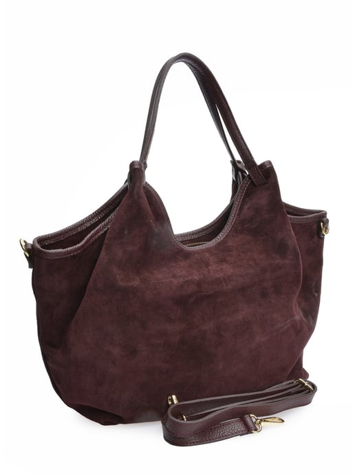 Anna Luchini Burgund Rindsledertasche - Image 2