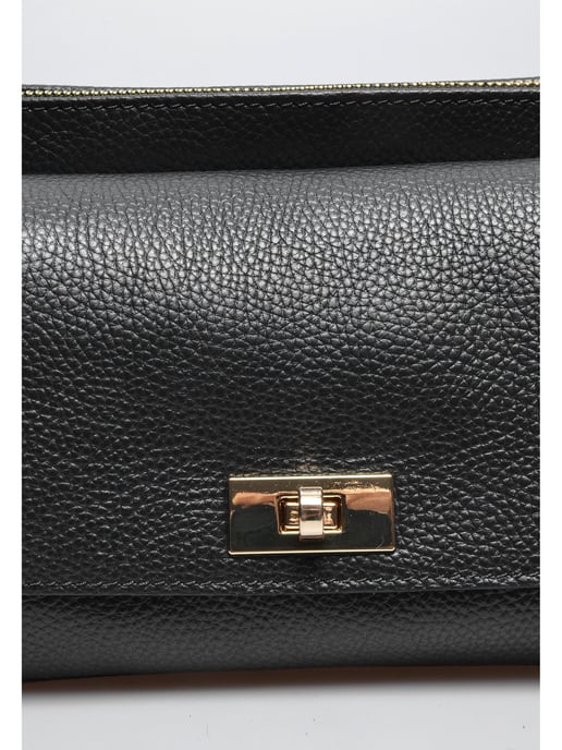 Luisa Vannini SCHWARZ Rindsledertasche - Image 3