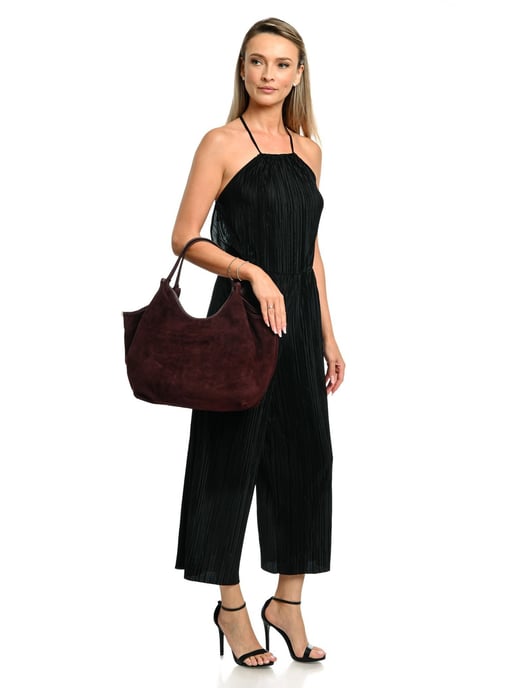 Anna Luchini Burgund Rindsledertasche - Image 5