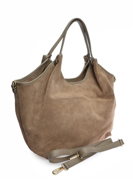Anna Luchini Beige Rindsledertasche - Image 2