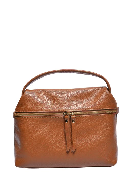 Luisa Vannini COGNAC Rindsledertasche - Image 1