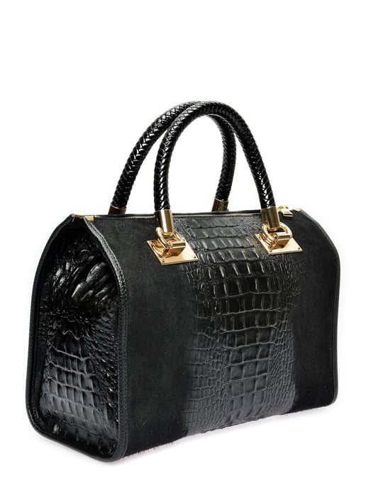 Isabella Rhea Schwarz Rindsledertasche - Image 2