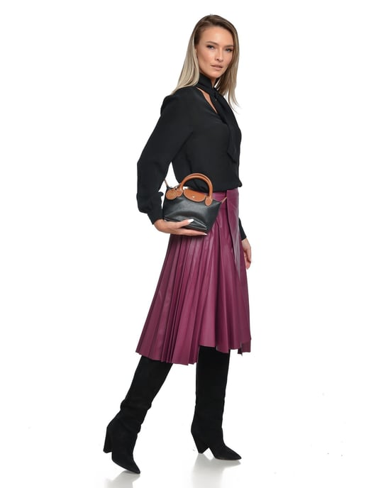Roberta M Schwarz Rindsledertasche - Image 5