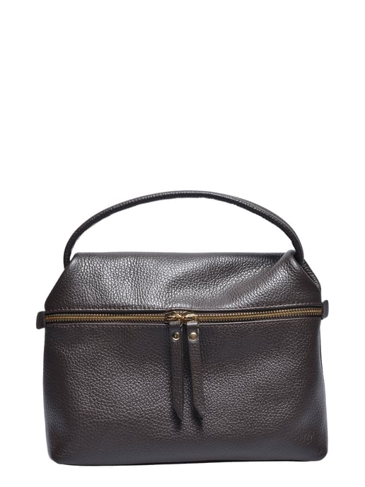 Luisa Vannini Zweifarbig Rindsledertasche - Image 1