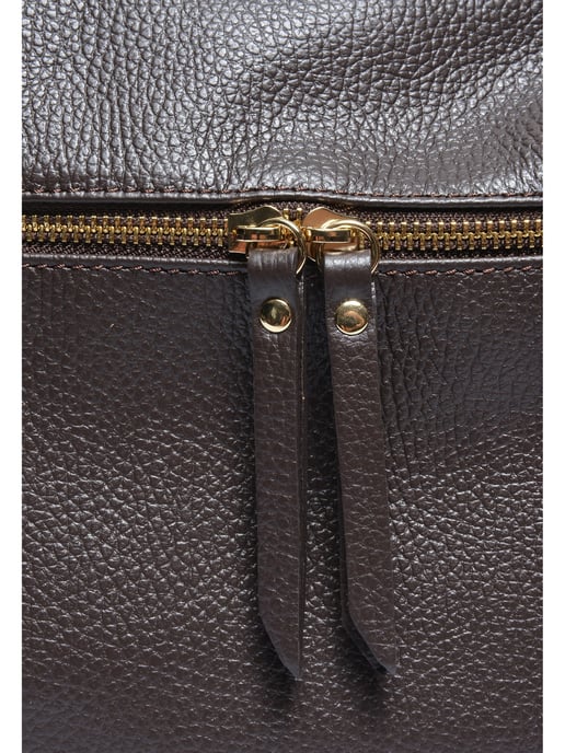 Luisa Vannini Zweifarbig Rindsledertasche - Image 3