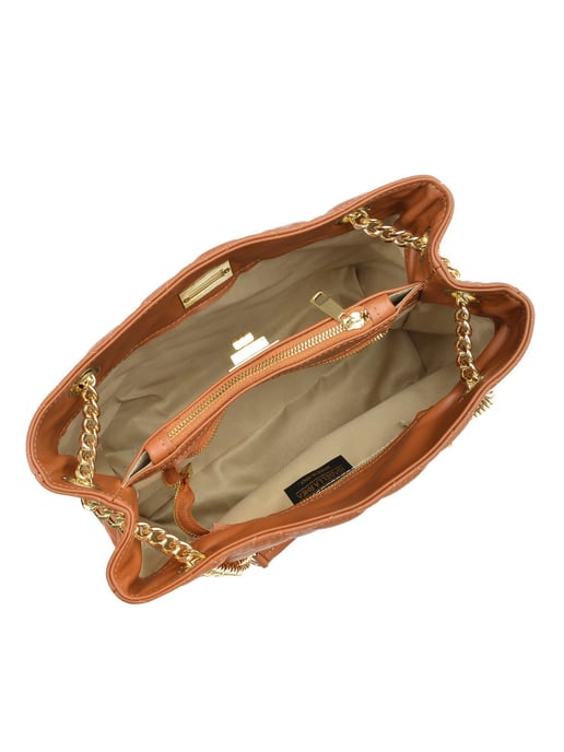 Isabella Rhea Braun Rindsledertasche - Image 4