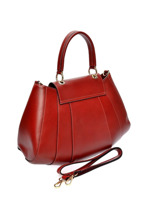 Isabella Rhea Rot Rindsledertasche - Image 2