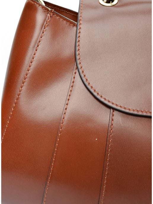 Isabella Rhea Kastanienbraun Rindsledertasche - Image 3