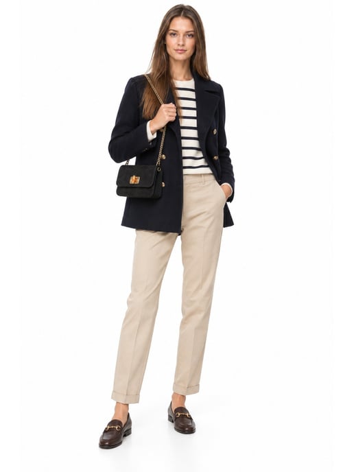 Luisa Vannini SCHWARZ Rindsledertasche - Image 6