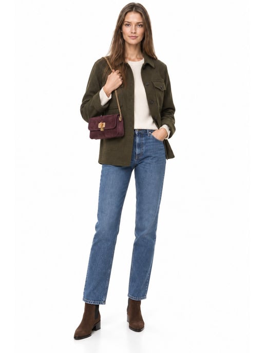 Luisa Vannini BORDEAUX Rindsledertasche - Image 6