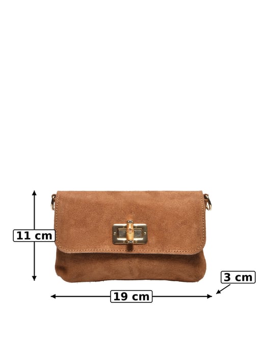 Luisa Vannini COGNAC Rindsledertasche - Image 5