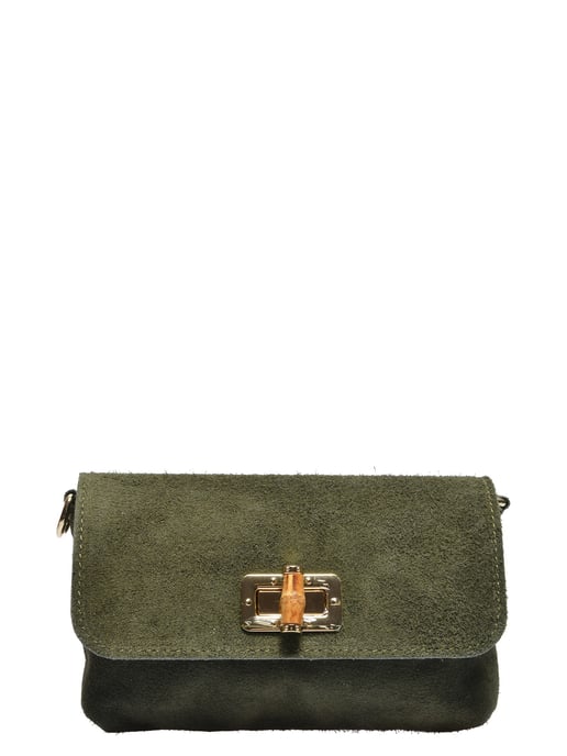 Luisa Vannini Khaki Rindsledertasche - Image 1