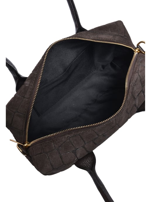Luisa Vannini Zweifarbig Rindsledertasche - Image 4