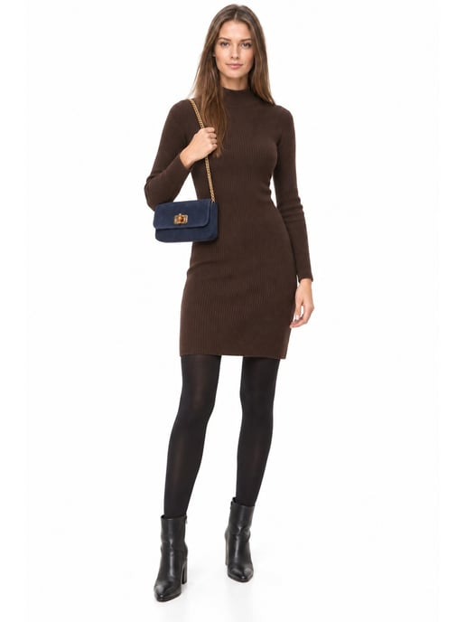 Luisa Vannini BLAU Rindsledertasche - Image 6