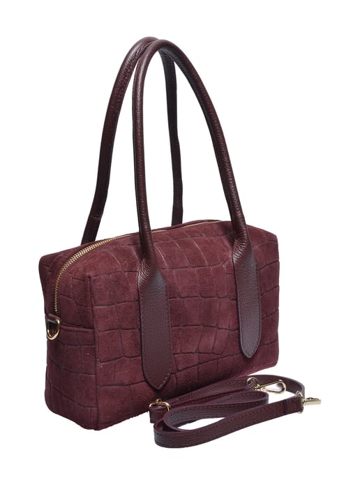 Luisa Vannini BORDEAUX Rindsledertasche - Image 2
