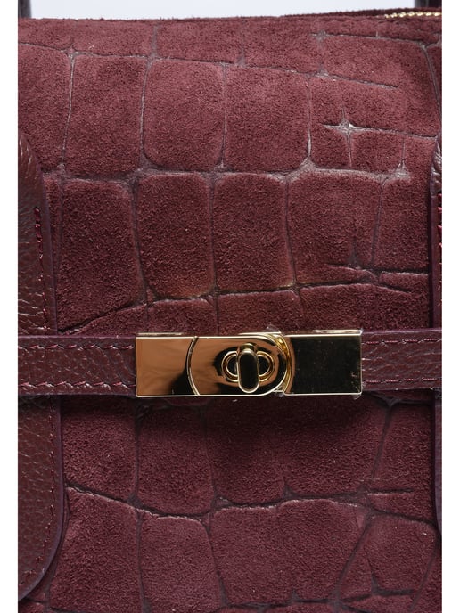 Luisa Vannini BORDEAUX Rindsledertasche - Image 3