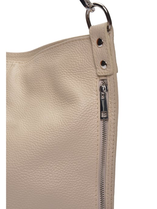 Roberta M Beige Rindsledertasche - Image 3