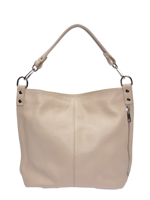 Roberta M Beige Rindsledertasche - Image 6
