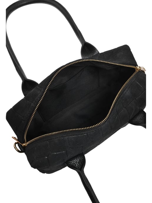 Luisa Vannini SCHWARZ Rindsledertasche - Image 4