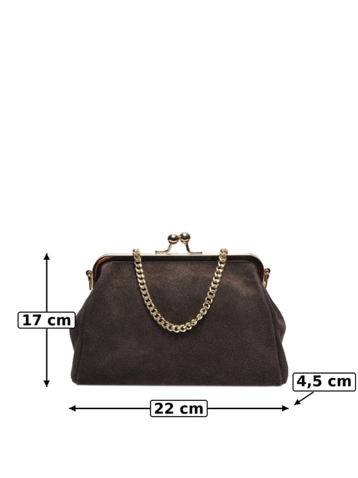 Luisa Vannini Zweifarbig Rindsledertasche - Image 5