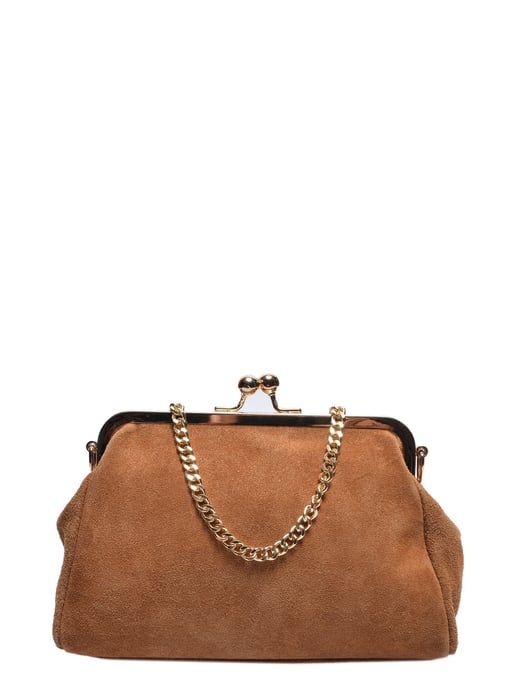 Luisa Vannini COGNAC Rindsledertasche - Image 1