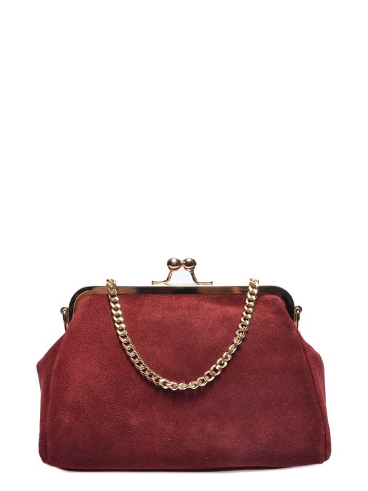Luisa Vannini BORDEAUX Rindsledertasche - Image 1