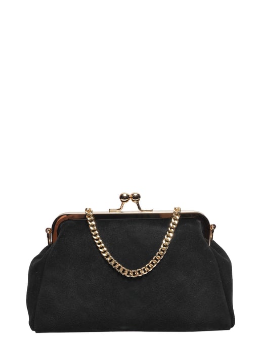 Luisa Vannini SCHWARZ Rindsledertasche - Image 1