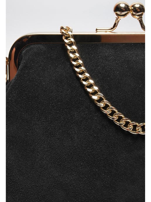 Luisa Vannini SCHWARZ Rindsledertasche - Image 3