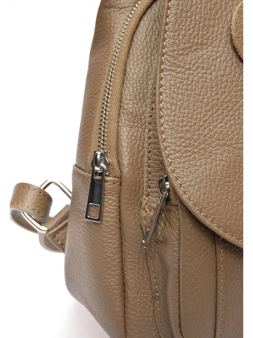 Roberta M Beige Rindsledertasche - Image 3
