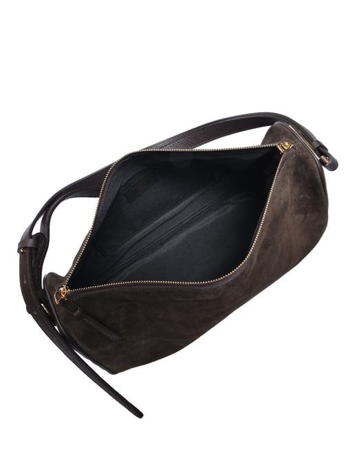 Luisa Vannini Kastanienbraun Rindsledertasche - Image 4