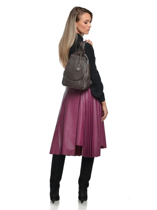 Roberta M Kastanienbraun Rindsledertasche - Image 5