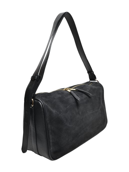 Luisa Vannini Schwarz Rindsledertasche - Image 2