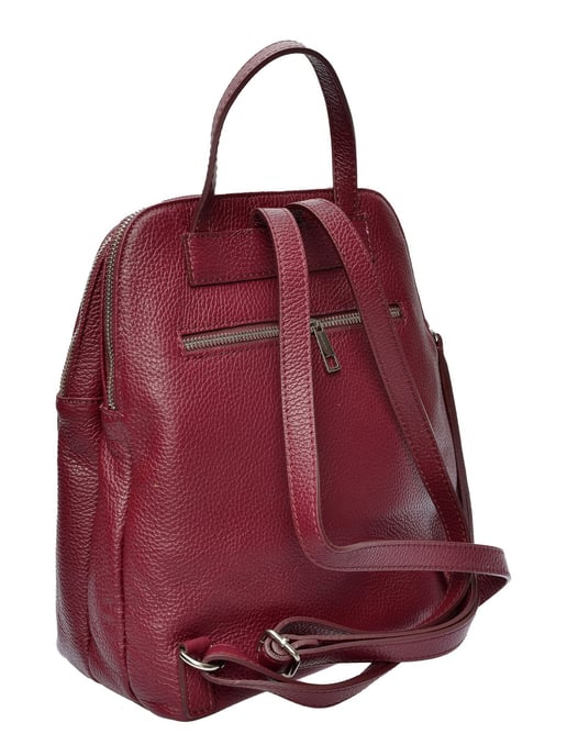 Isabella Rhea Weinfarbe Rindsledertasche - Image 2