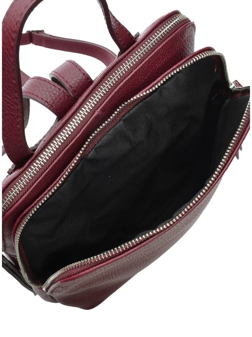 Isabella Rhea Weinfarbe Rindsledertasche - Image 4