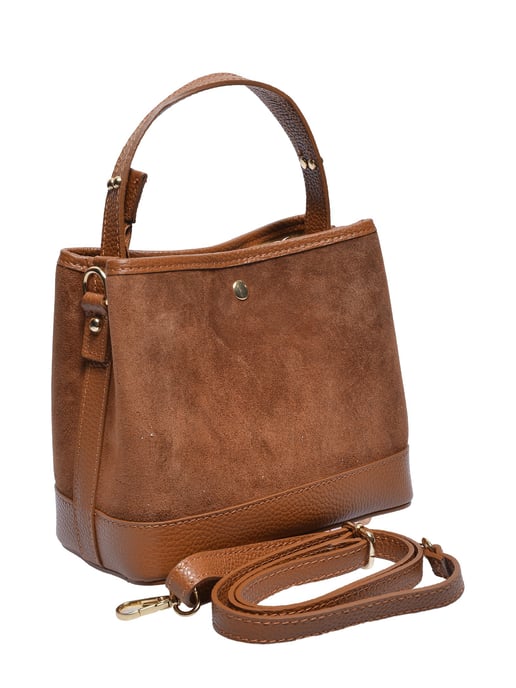 Luisa Vannini COGNAC Rindsledertasche - Image 2