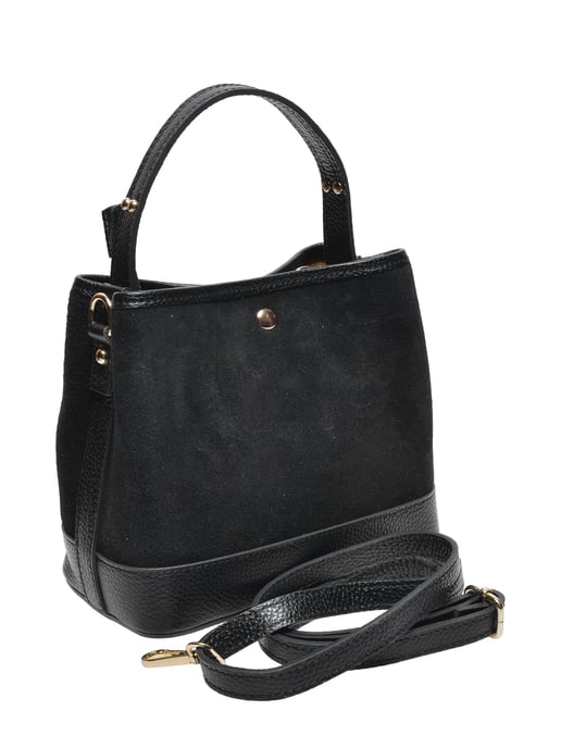 Luisa Vannini SCHWARZ Rindsledertasche - Image 2