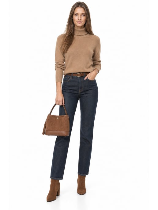 Luisa Vannini COGNAC Rindsledertasche - Image 6
