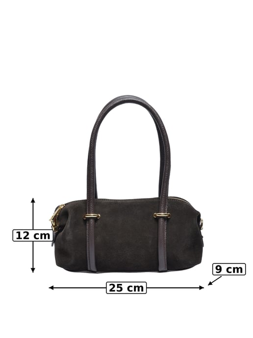 Luisa Vannini Zweifarbig Rindsledertasche - Image 5