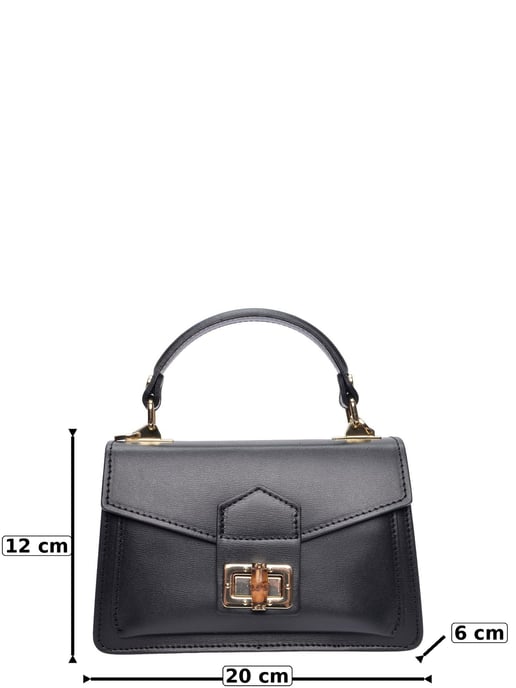 Roberta M Schwarz Rindsledertasche - Image 6