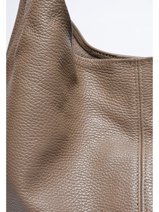 Roberta M Beige Rindsledertasche - Image 3