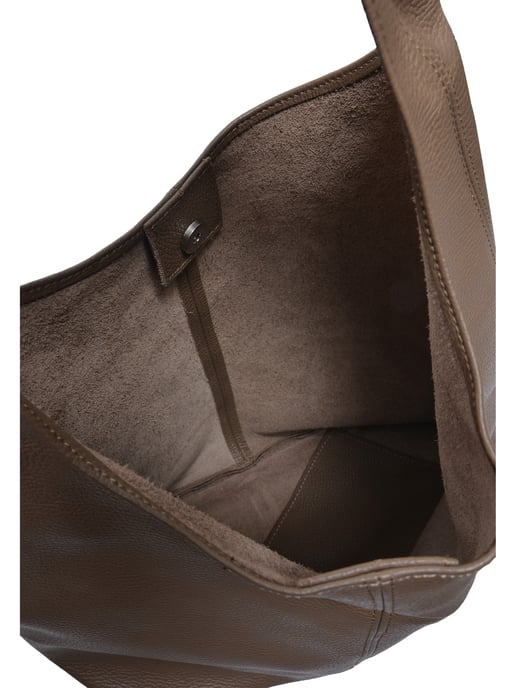 Roberta M Beige Rindsledertasche - Image 4