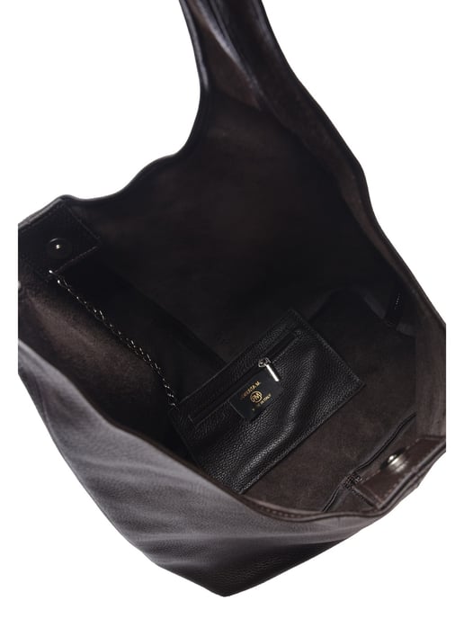 Roberta M Kastanienbraun Rindsledertasche - Image 4