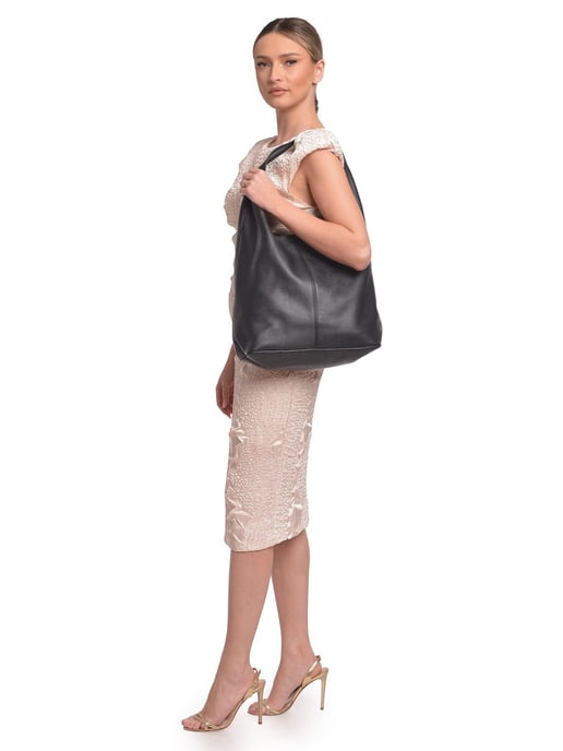 Roberta M Schwarz Rindsledertasche - Image 5