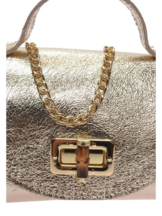 Roberta M Gold Rindsledertasche - Image 3