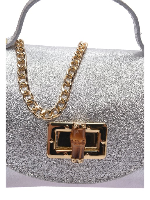Roberta M Silber Rindsledertasche - Image 3