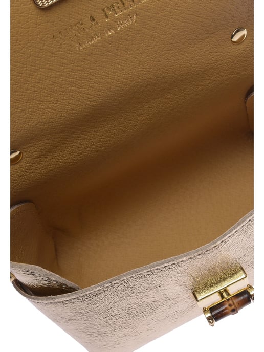 Roberta M Gold Rindsledertasche - Image 4