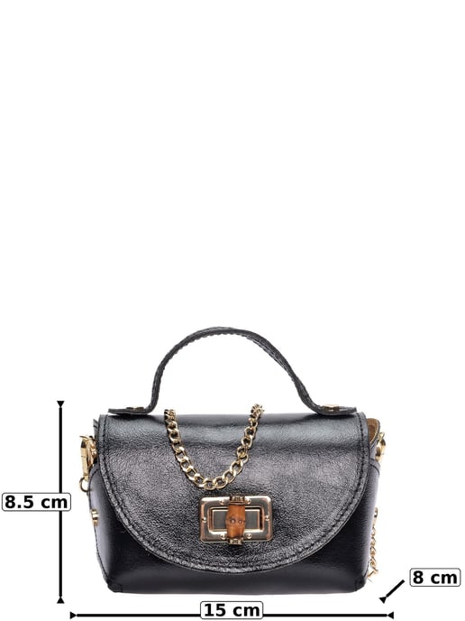 Roberta M Schwarz Rindsledertasche - Image 6