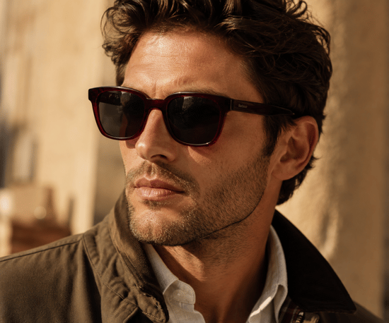 Barbour BA8104 C1 Rote Sonnenbrille - Image 6