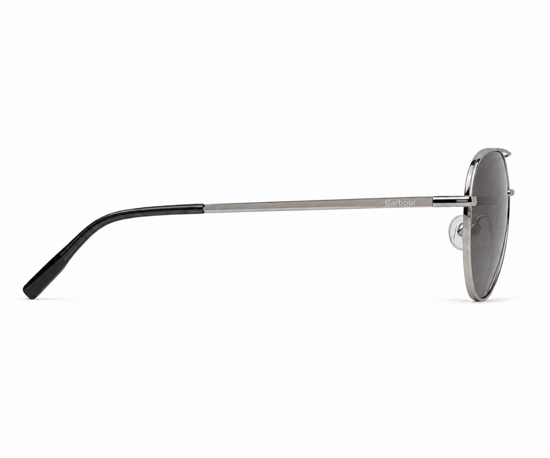 Barbour BA4051 C3 Silberne Metall-Sonnenbrille - Image 4