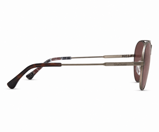 Barbour BA8112 C1 Sonnenbrille in Silber Gun Metal - Image 4